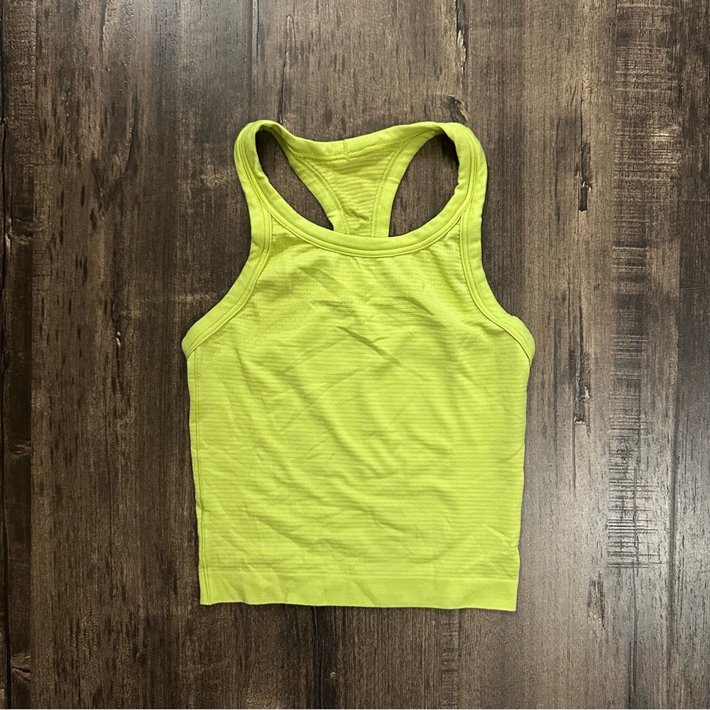LULULEMON Swiftly Crop Tank